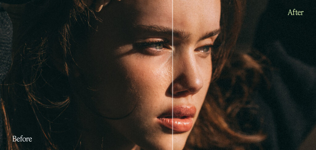 Nicole Ashley for Imagen Smooth Skin Before and After