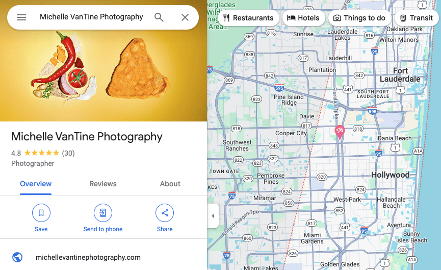 Digitales Marketing für Fotografen – bewerben Sie Ihr Geschäft online mit Google Maps